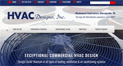 Desktop Screenshot of hvacdesignsinc.com